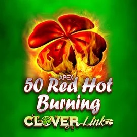 Slots logo of 50 Red Hot Burning Clover Links from Novomatic at Bet365 Casino