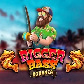 Official Slots logo: Bigger Bass Bonanza by Pragmatic Play at Bet365 Casino