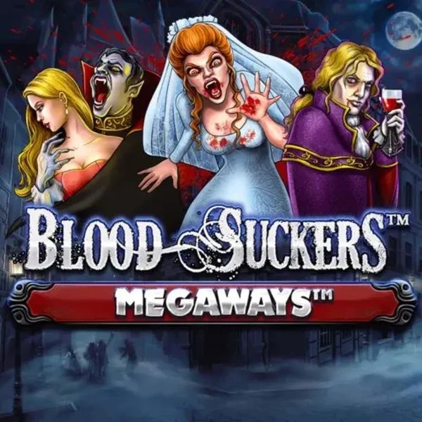 Blood Suckers Megaways slot logo by Red Tiger Gaming at Bet365 Casino