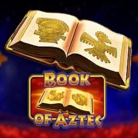 Book of Aztec online game logo by Amatic Industries on rethymnosportfm.gr
