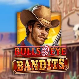 Official Slots logo: Bulls Eye Bandits by Origins at Bet365 Casino