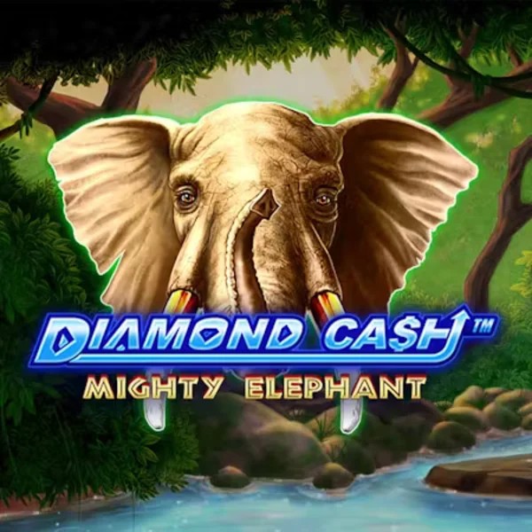 Diamond Cash Mighty Elephant by Greentube, showcased at rethymnosportfm.gr – game logo