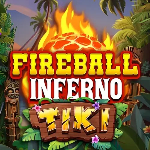 Fireball Inferno Tiki by NetEnt, showcased at rethymnosportfm.gr – game logo