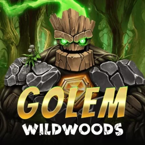 Golem Wildwoods slot logo by BF Games at Bet365 Casino