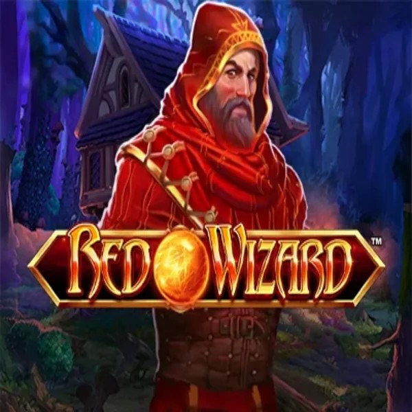 Red Wizard slot logo by Rarestone Gaming at Bet365 Casino